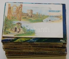 kb. 200 db színes, modern városképes lap