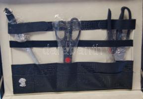 Vadonatúj, nem használt professzionális "Bachmayer" kés készlet + 6 személyes kés-villa ké...