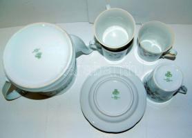 Ilmenau 4 személyes komplett porcelán teáskészlet / TEa-set of chinaware