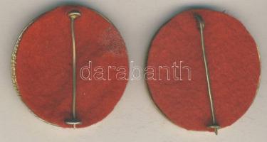 DN. 2db klf francia idegenlégiós jelvény "Paris / Inter-Decor 88 Celles" jelzéssel / Two d...