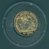 1907. 100K Ag utánverete aranyozva T:PP Tanúsítvánnyal! Csak 2009db!