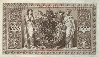 Német Birodalom 1910. 1000M (7x) T:I,II / German Empire 1910. 1000 Mark (7x) C:Unc,XF