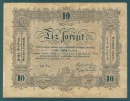 1848. 10Ft "Kossuth bankó" T:III