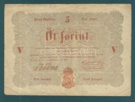 1848. 5Ft "Kossuth bankó" T:III