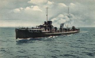 Deutscher Flotten-Verein, Grosses Hochseetorpedoboot / German Navy, torpedo boat, Német Hadihajó, torpedóhajó
