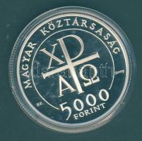 2009. 5000Ft "Kálvin János" Ag T:PP Tanúsítvánnyal!