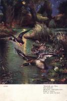 9 db háború előtti Kutya motívumlap, közte néhány Vadász motívum is