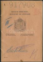 1928 puhafedeles magyar útlevél