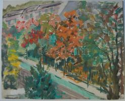 7 db klf régi rajz, nyomat és díszletterv