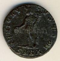 Római Császárság / II.Maximinus (Daza) 309-313. "IMP L GAl VAL MAXIMINUS PF AUG/GENIO AUGUSTI CMH" Denar Ag T:2- ph.