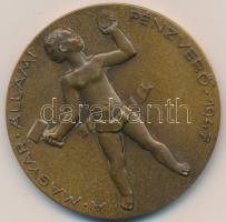 1947. "Magyar Állami Pénzverő-Bort, búzát, békességet kíván az új esztendőben" Br emlékére...