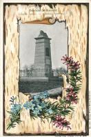 Mohács Lajos-szobor litho s: F. Döcker