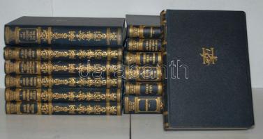 Herczeg (Herzog) Ferenc munkái. 13 kötet a 20 darabos sorozatból. Bp. 1902-1904. Singer és Wolfner. Aranyozott kiadói egészvászon kötésben. Jó állapotú sorozat.