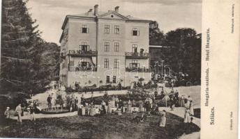 Szliács, Hotel Hungária, collage (cut)