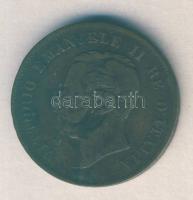 Olaszország 1861B 5c II.Viktor Emánuel T:3 ph. R! / Italy 1861B 5 Centesimi " Vittorio Emanuele...