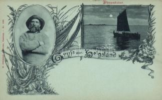 Helgoland fisherman, folklore