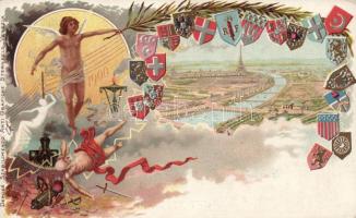 Turn of the 20th century, Europe litho