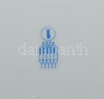 6 személyes, 18 részes, komplett Zsolnay virágmintás tányérkészlet / complete set of Zsolnay chinawa...