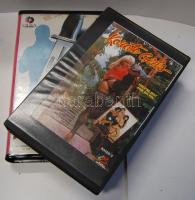 10 db műsoros pornó VHS videókazetta