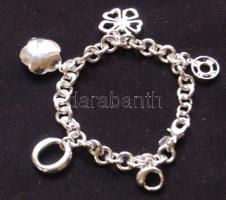 Ezüst (Ag) zsuzsus karkötő 28,13gr