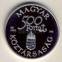 1993. 500Ft Ag "Régi dunai hajók - Árpád" T:PP