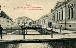 Fogaras Zeyk street, grammar school (EK)