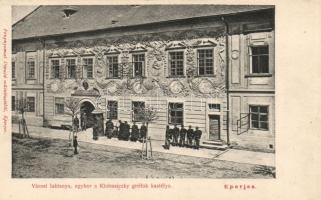 Eperjes military barracks / Klobusiczky castle, Divald