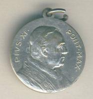 Olaszország / Italy 1925. XI.Pius pápa medál ezüstözött / silver plated T:2 / C:XF