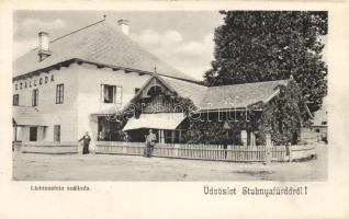 Stubnyafürdő Hotel Lichtenstein