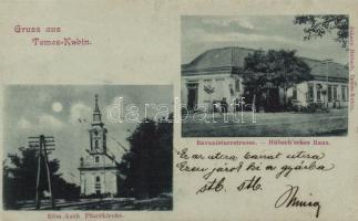 Temeskubin (Kevevára) with the Hübsch house