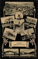 Nezsider with railway station and military barracks (fl)