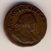 Lengyelország / Poland 1755. 3 Solidi "August III" T:3 / C:F