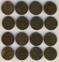 1927-1940. 2f (16x) többféle évszámmal T:vegyes