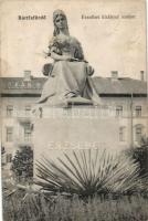 Bártfafürdő Erzsébet statue (fl)