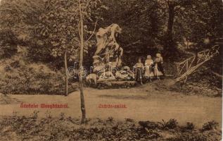 Menyháza Czárán statue (EM)