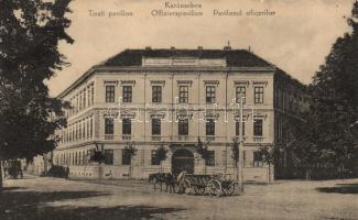 Karánsebes officers pavilion ´´vissza´ So.stpl