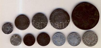 Törökország / Turkey 1780. 1 Para Bi + 1830. 1 Kurush Ag + 1834. 10 Para Ag + 1837. 10 Para Ag + 185...