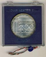 1977. 200Ft Ag "Nemzeti Múzeum" T:BU Eredeti, plombált MNB plasztiktokban!