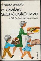 1973 F. Nagy Angéla: A család szakácskönyve - a nők lapjában megjelent receptek, Minerva kiadó, Bp., keménykötésben, jó állapotban