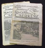 1933 Magyar Cserkész című újság 2 db száma