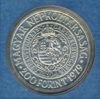 1979. 200Ft Ag "Bethlen Gábor" T:BU Eredeti MNB plasztiktokban!