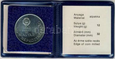 1983. 100Ft "Széchenyi István" T:BU Eredeti tokban, tanúsítvánnyal!