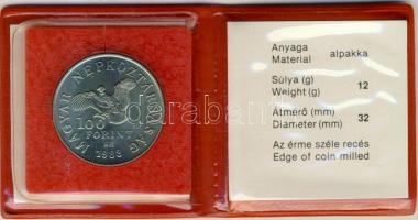 1983. 100Ft "Simon Bolivár" T:BU Eredeti tokban, tanúsítvánnyal!