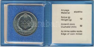 1983. 100Ft "Czóbel" T:Bu Eredeti tokban, tanúsítvánnyal!