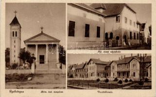 Gyékényes vasútállomással