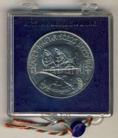 1980. 100Ft "Szovjet-magyar közös űrrepülés" T:BU Eredeti tokban