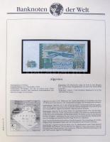 Richard Borek:"Banknoten der Welt" gyűrűs bankjegy gyűjtőalbum, összesen 50db ország bankj...