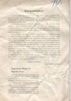 1901 A M. Kir. Államvasutak alkalmazottainak szakszervezeti mozgalomra vonatkozó tervezete