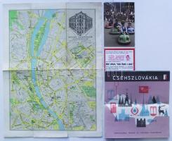 9 db klf térkép, benne: 1913 Atlasz a világtörténelem tanításához 42 fő- és 27 melléktérképpel, turi...