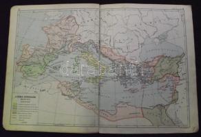 7 db nagyalakú klf térkép és történelmi atlasz